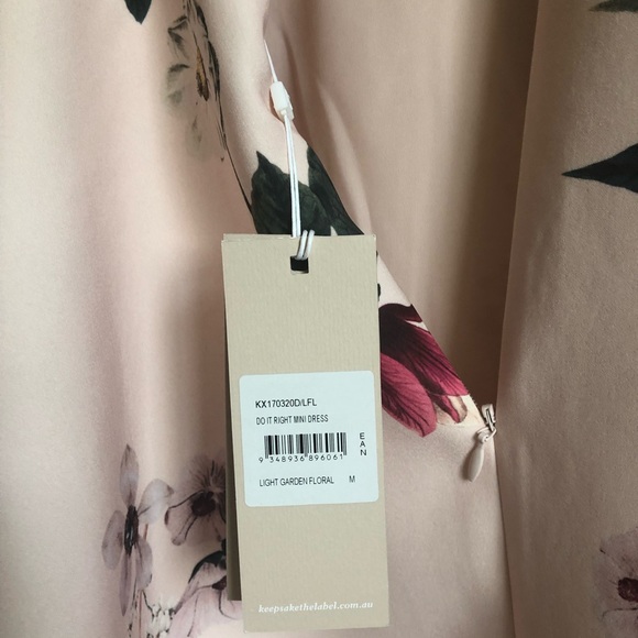 NWT Keepsake the Label Light Pink Mini Dress - Picture 5 of 15